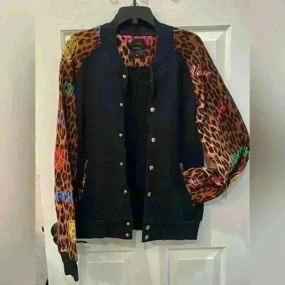 Joyrich Cool Baseball Varsity Jacket, Size XL, see Measurements, Worn Once